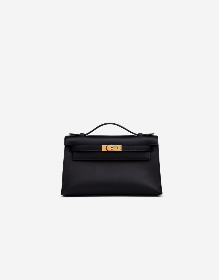 Hermès Kelly Pochette Swift Black