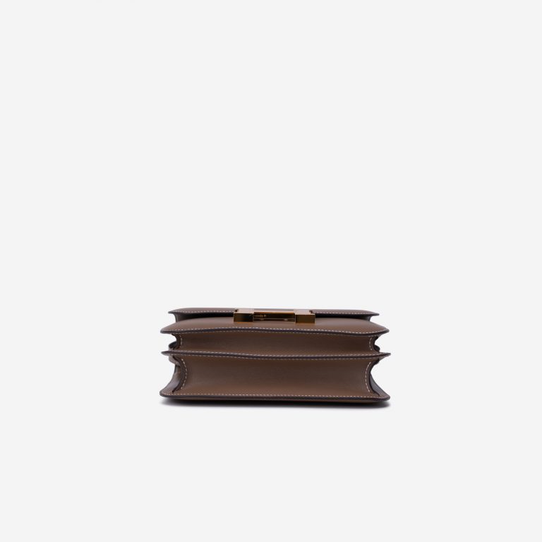 Gebrauchte Hermès Tasche Constance Mini Tadelakt Etoupe Brown | Verkaufen Sie Ihre Designer-Tasche auf Saclab.com