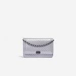 Chanel Boy WOC Caviar Silver