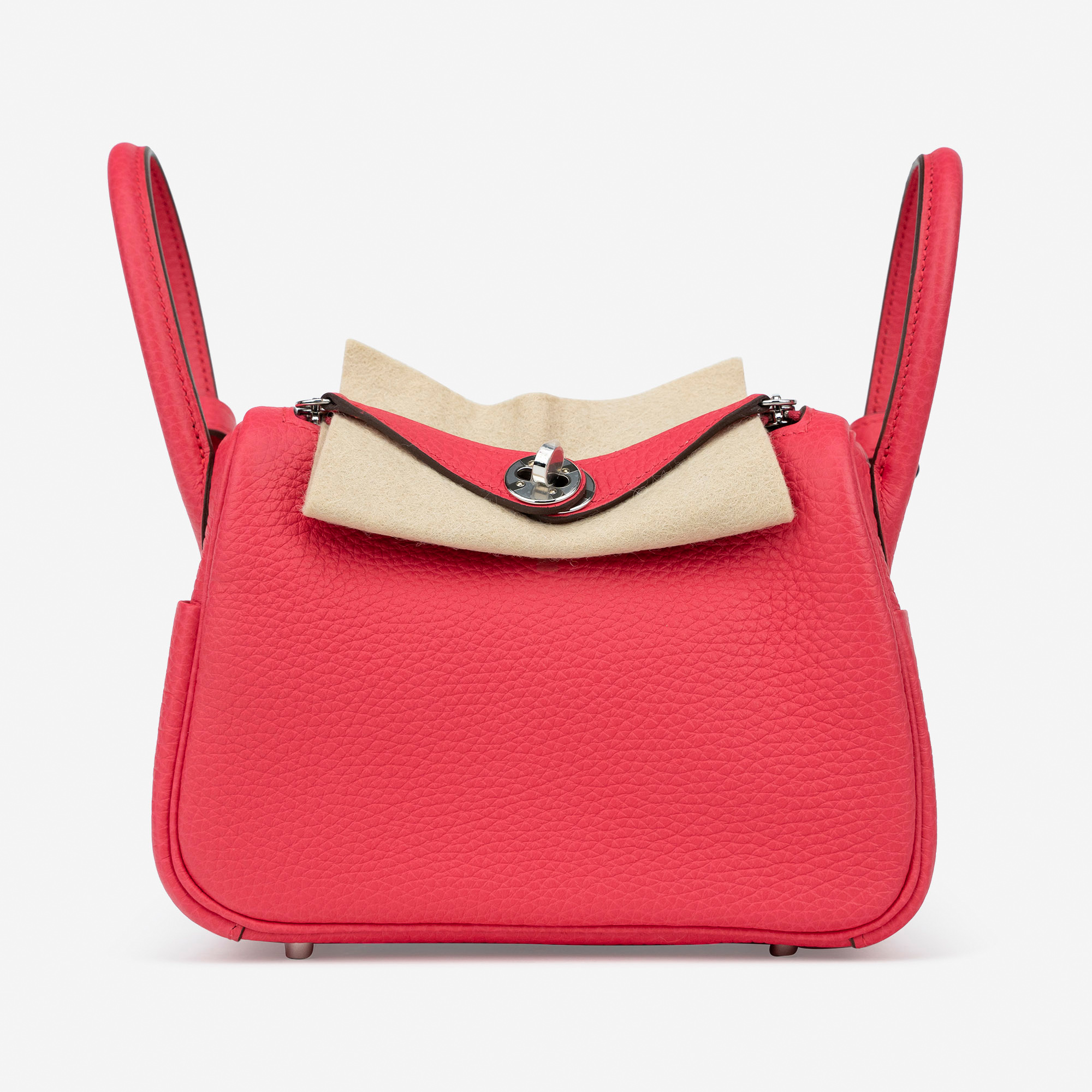 Hermes Clemence Mini Lindy Handbag Bag