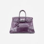 Hermès Birkin 35 Porosus Crocodile Amethyst