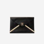 Chanel Clutch Agneau Noir