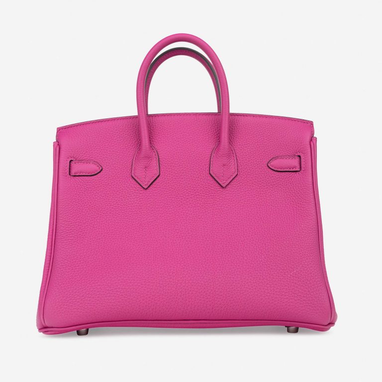 Pre-owned Hermès bag Birkin 25 Togo Rose Pourpre Pink | Sell your designer bag on Saclab.com