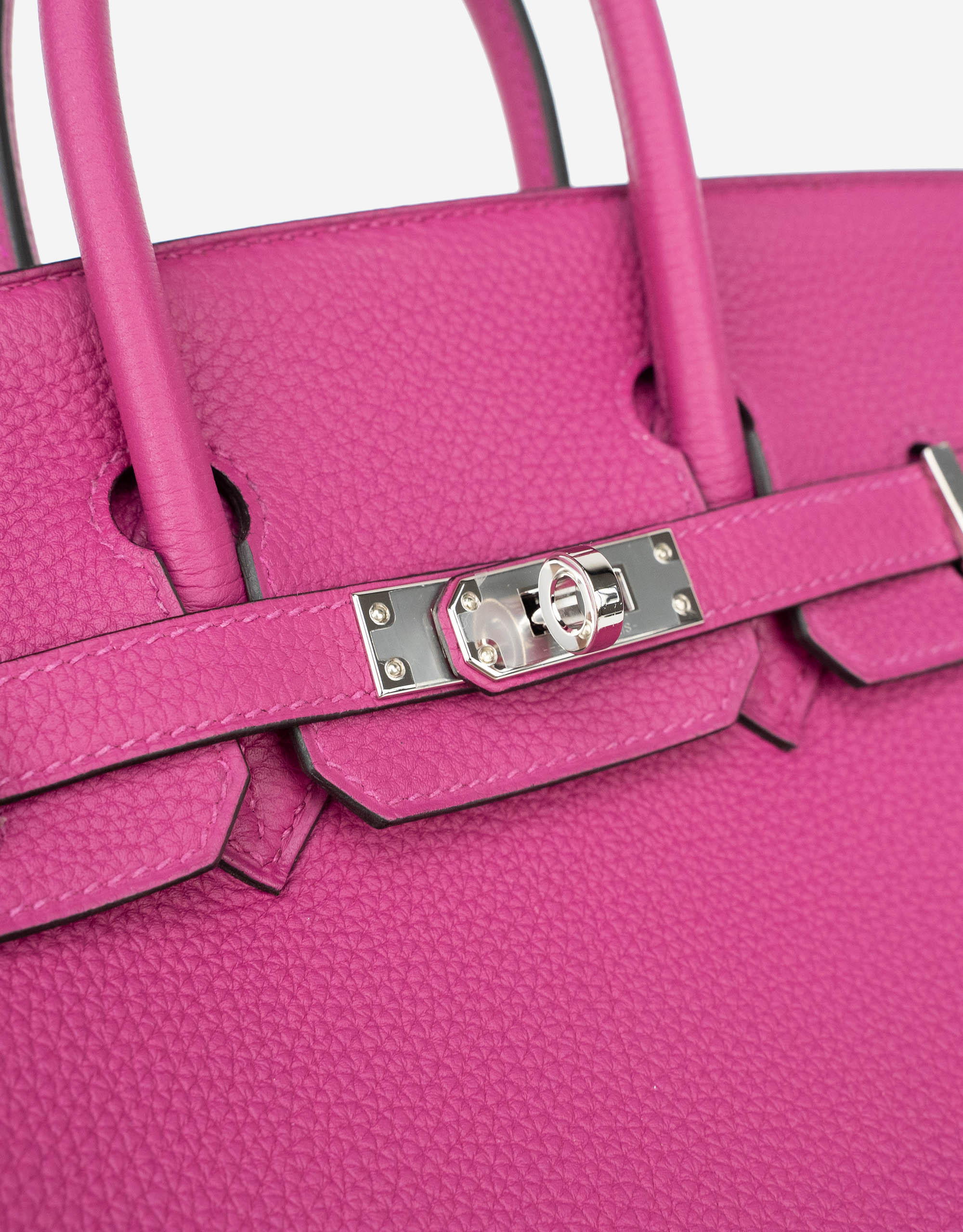 Pre-owned Hermes Birkin 25 Rose Pourpre Togo Palladium Hardware – Madison  Avenue Couture