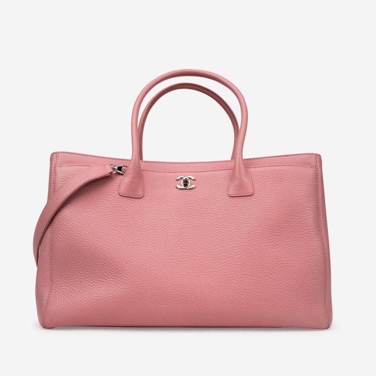 Gebrauchte Chanel Tasche Shopper Medium Kalbsleder Pink Pink | Verkaufen Sie Ihre Designer-Tasche auf Saclab.com