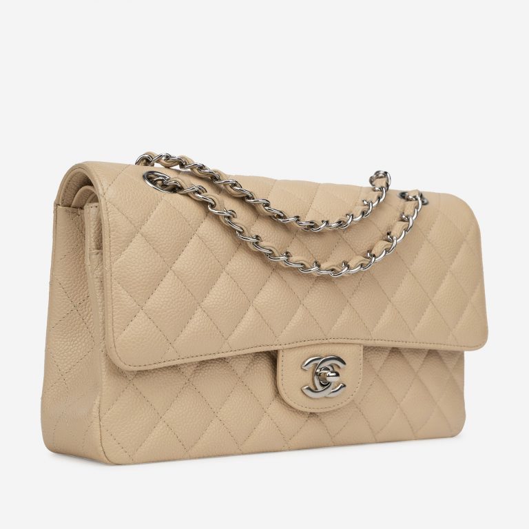 Chanel Timeless Medium Caviar Beige