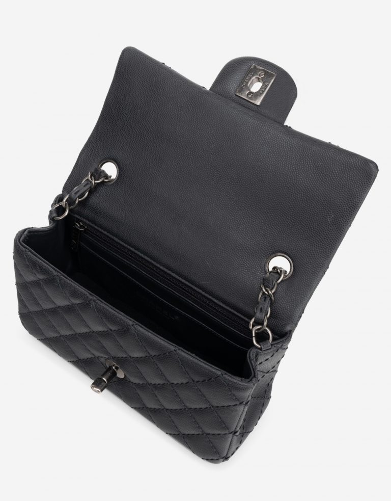 Pre-owned Chanel bag Timeless Mini Rectangular Caviar Gray | Sell your designer bag on Saclab.com