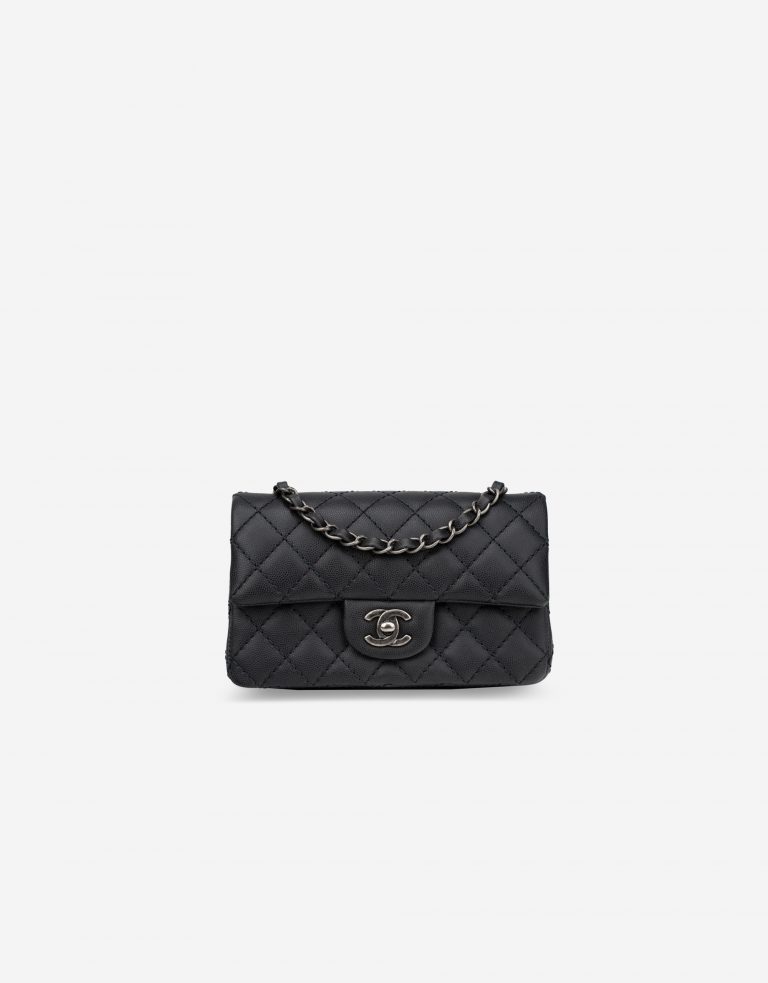 Chanel Timeless Mini Rectangular Caviar Gray