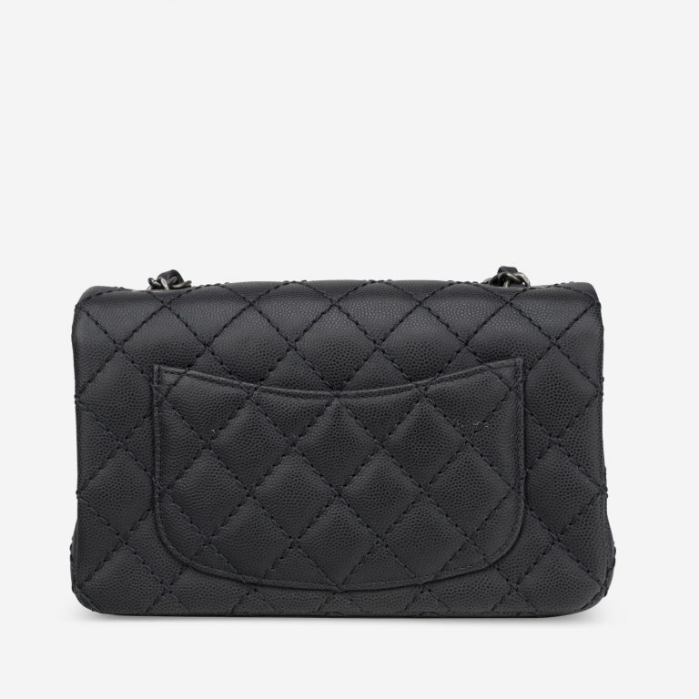 Chanel Timeless Mini Rectangular Caviar Gray