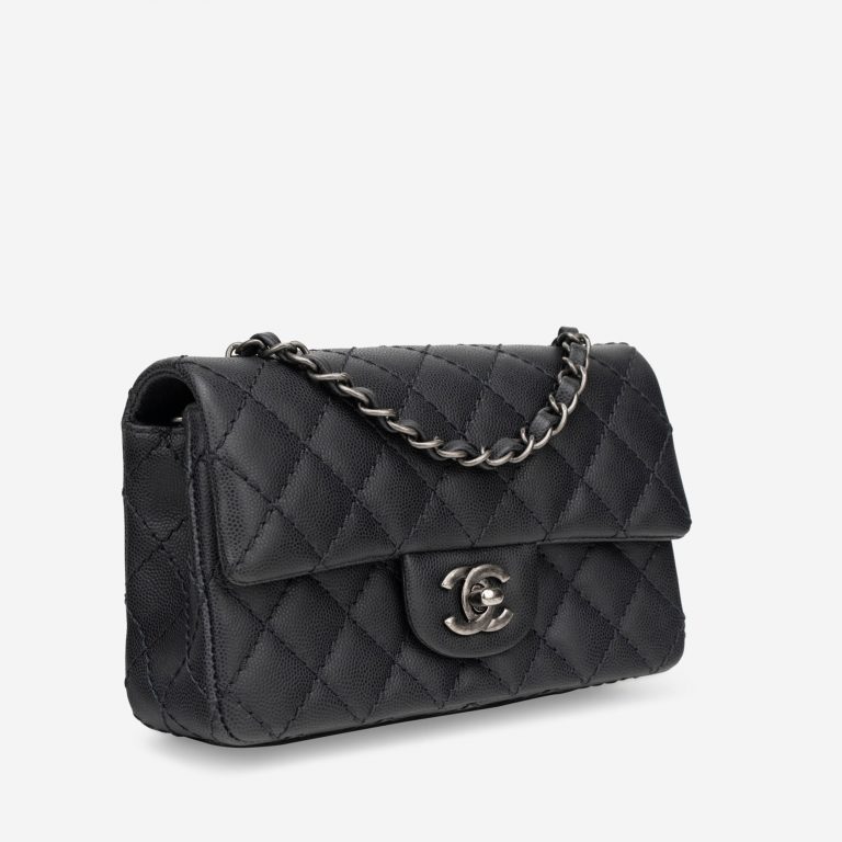 Chanel Timeless Mini Rectangular Caviar Gray