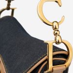 Dior Saddle Medium Leather / Denim