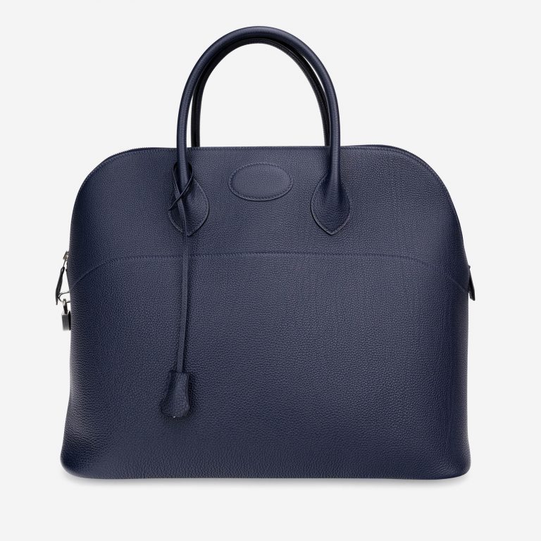 Hermès Bolide 45 Togo Blue Nuit