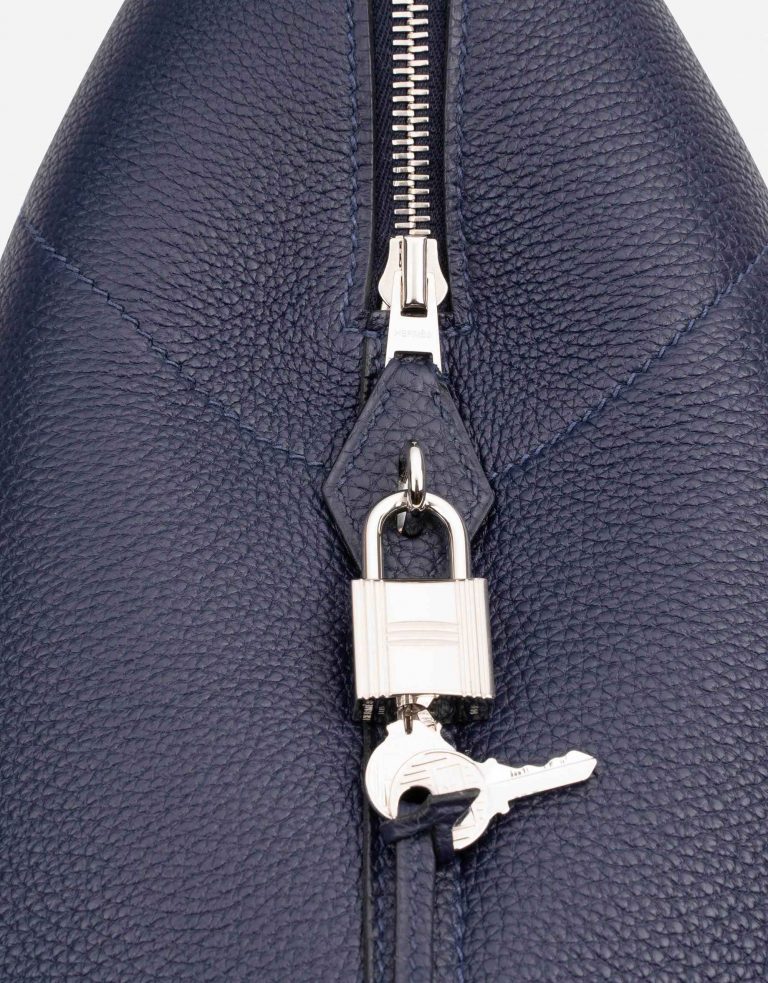 Hermès Bolide 45 Togo Blue Nuit