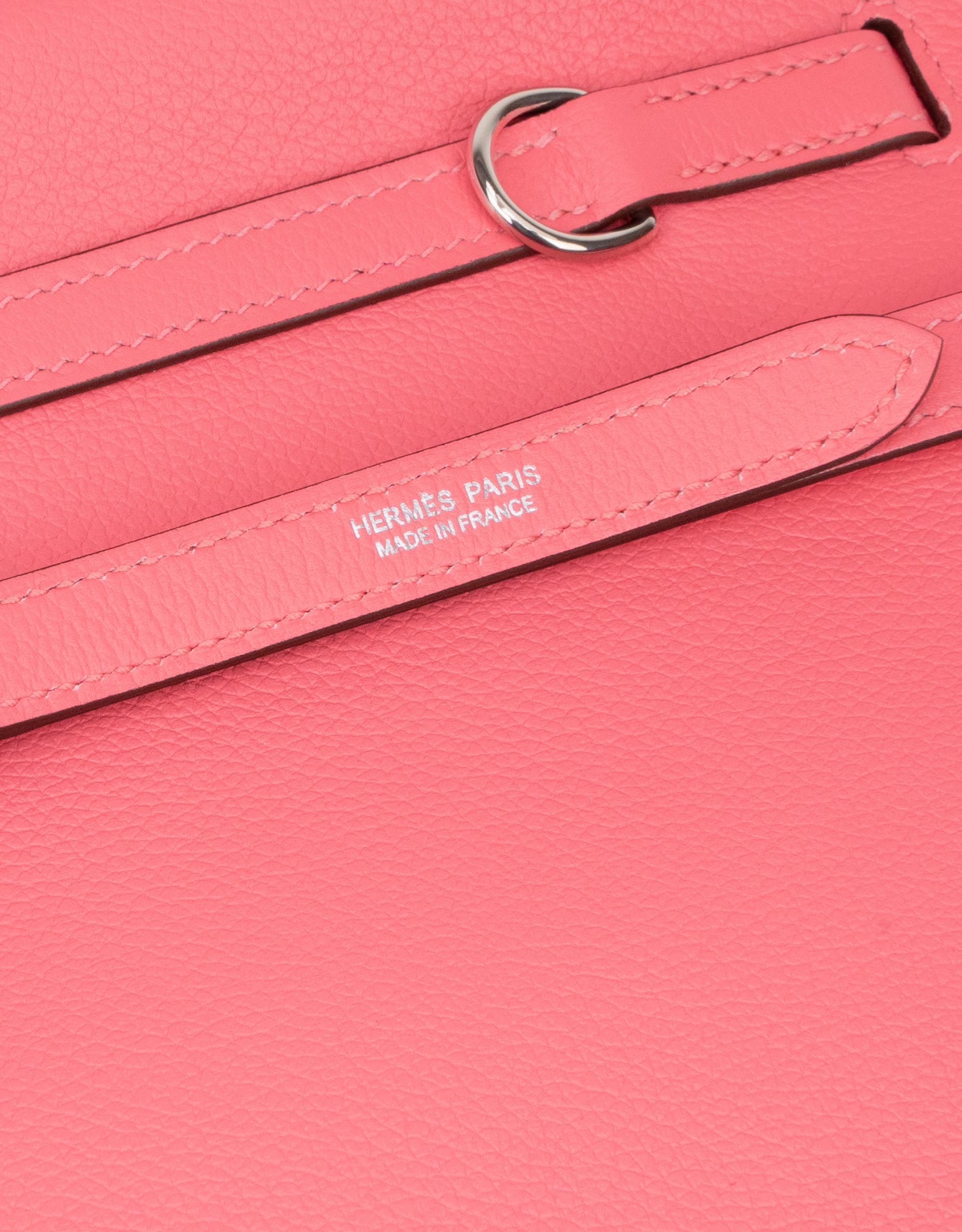 Gebrauchte Hermès Tasche Kelly Danse Evercolor Rose Azalee Pink | Verkaufen Sie Ihre Designer-Tasche auf Saclab.com