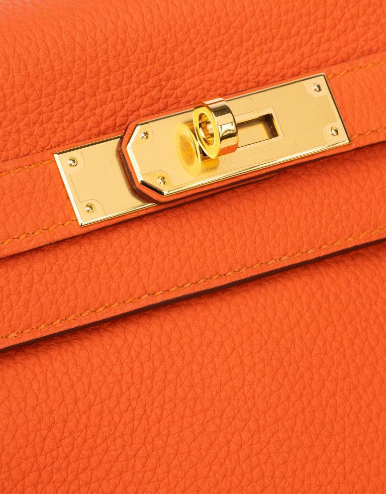 Hermès Kelly 28 Togo Feu