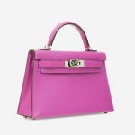 Pre-owned Hermès bag Kelly Mini Epsom Magnolia Pink | Sell your designer bag on Saclab.com