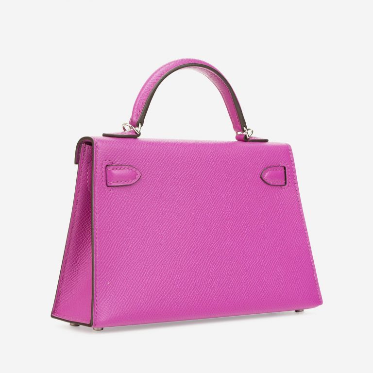 Pre-owned Hermès bag Kelly Mini Epsom Magnolia Pink | Sell your designer bag on Saclab.com