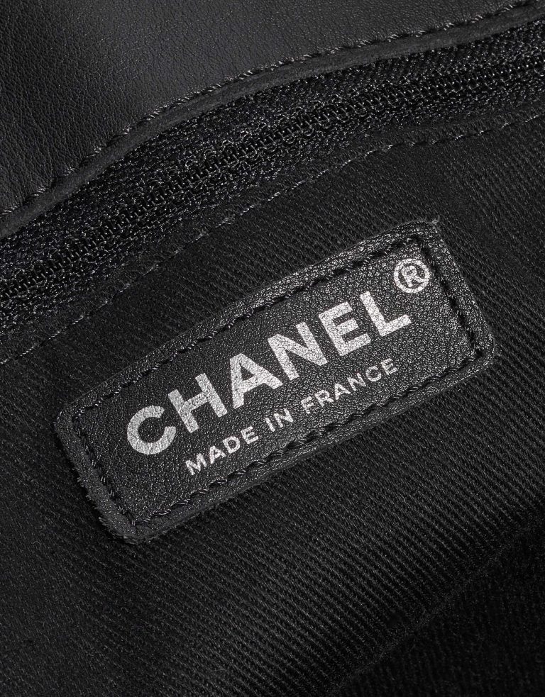 Chanel große Reisetasche Kalbsleder Schwarz 