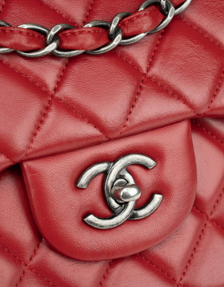 Chanel Timeless Classic Jumbo Lamb Red