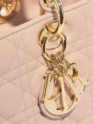 Lady Dior Pink Gold Hardware