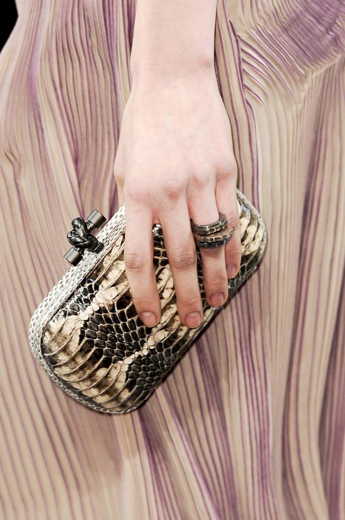 Bottega Veneta celebrates its 'Knot' clutch bag