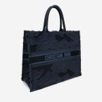 Pre-owned Dior bag Book Tote Large Camouflage Embroidery Blue Blue | Sell your designer bag on Saclab.com