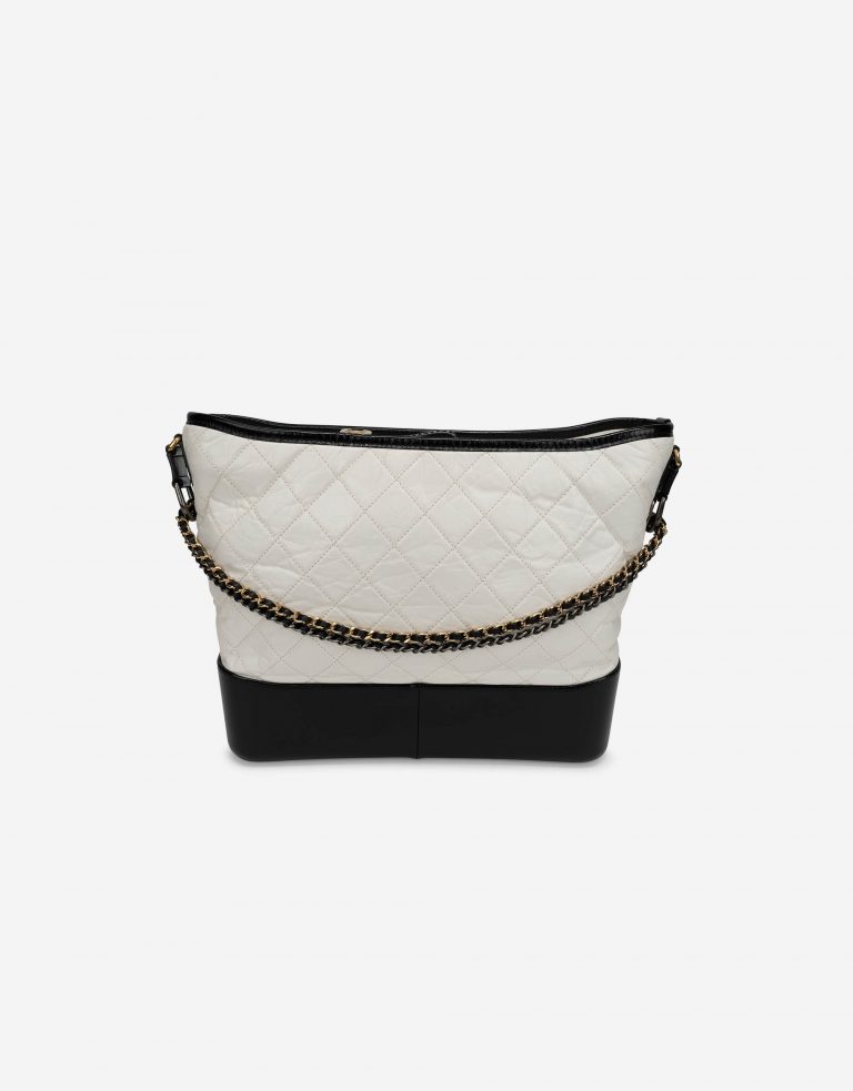 Chanel Gabrielle Medium Lamb Black / White