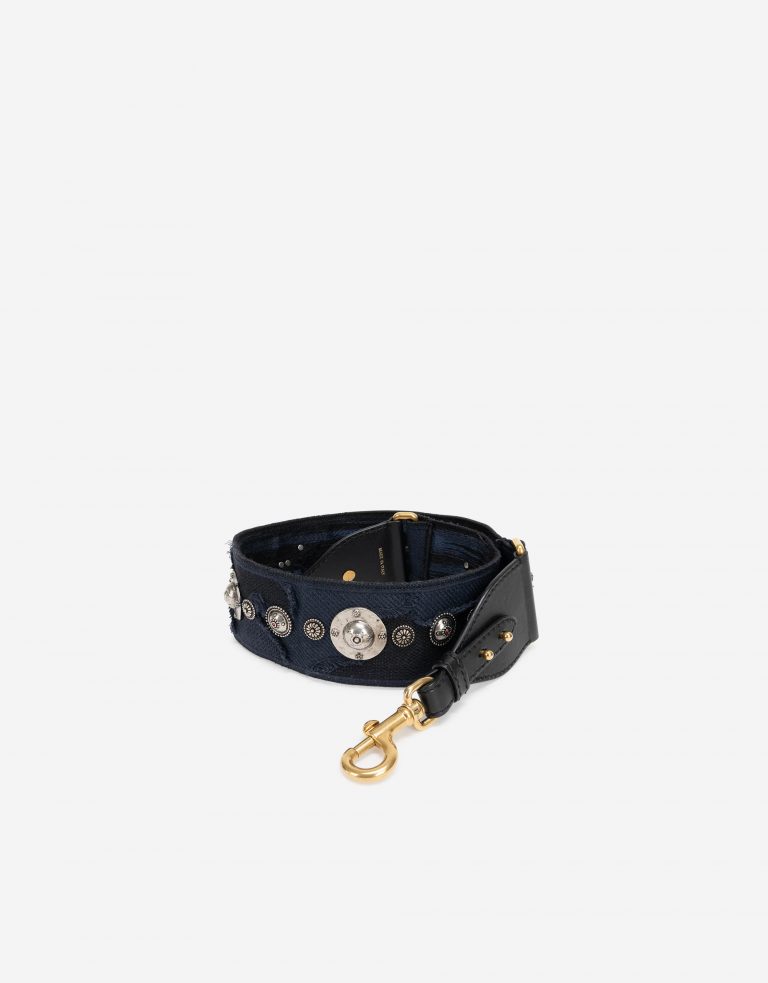 Dior Schulterriemen Camouflage Stickerei Blau SACLAB