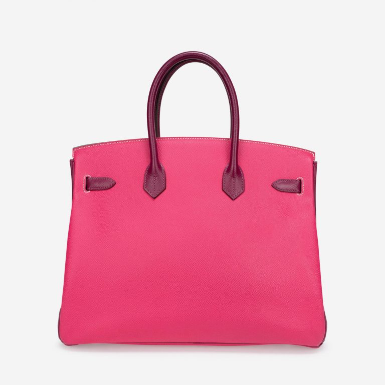 Pre-owned Hermès bag Birkin 35 HSS Epsom Rose Tyrien / Tosca Pink | Sell your designer bag on Saclab.com