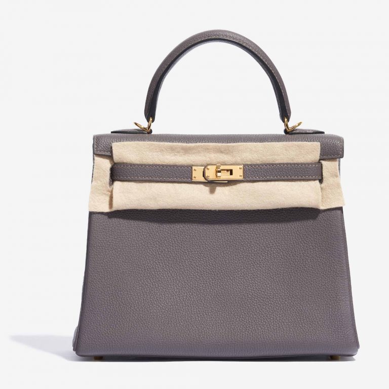 Hermès Kelly 25 Togo Etain