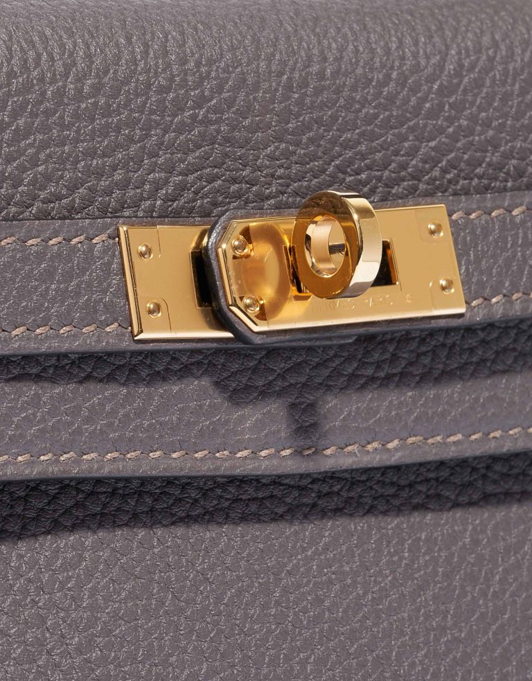 Hermès Kelly Bag 25 Togo Etain Gold Hardware