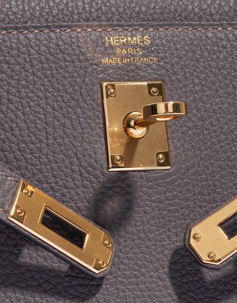 Hermès Kelly Bag 25 Togo Etain Gold Hardware