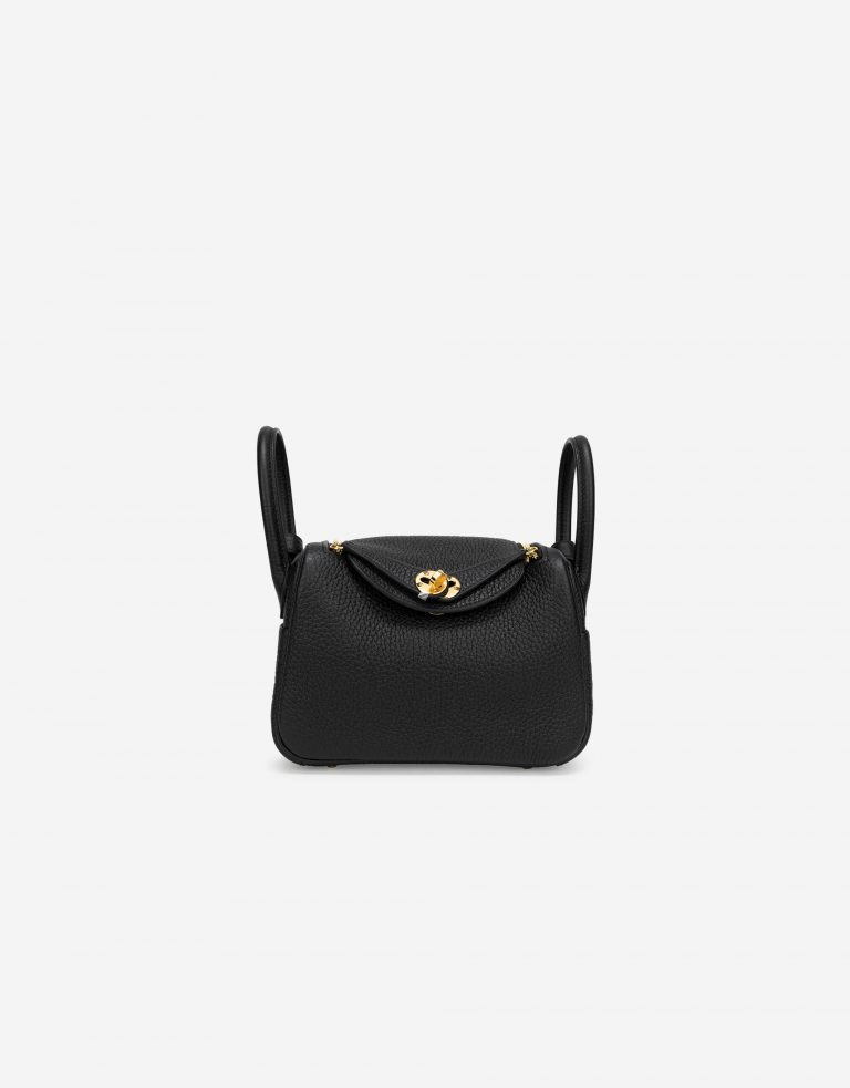 Hermes Lindy Mini Clemence Black