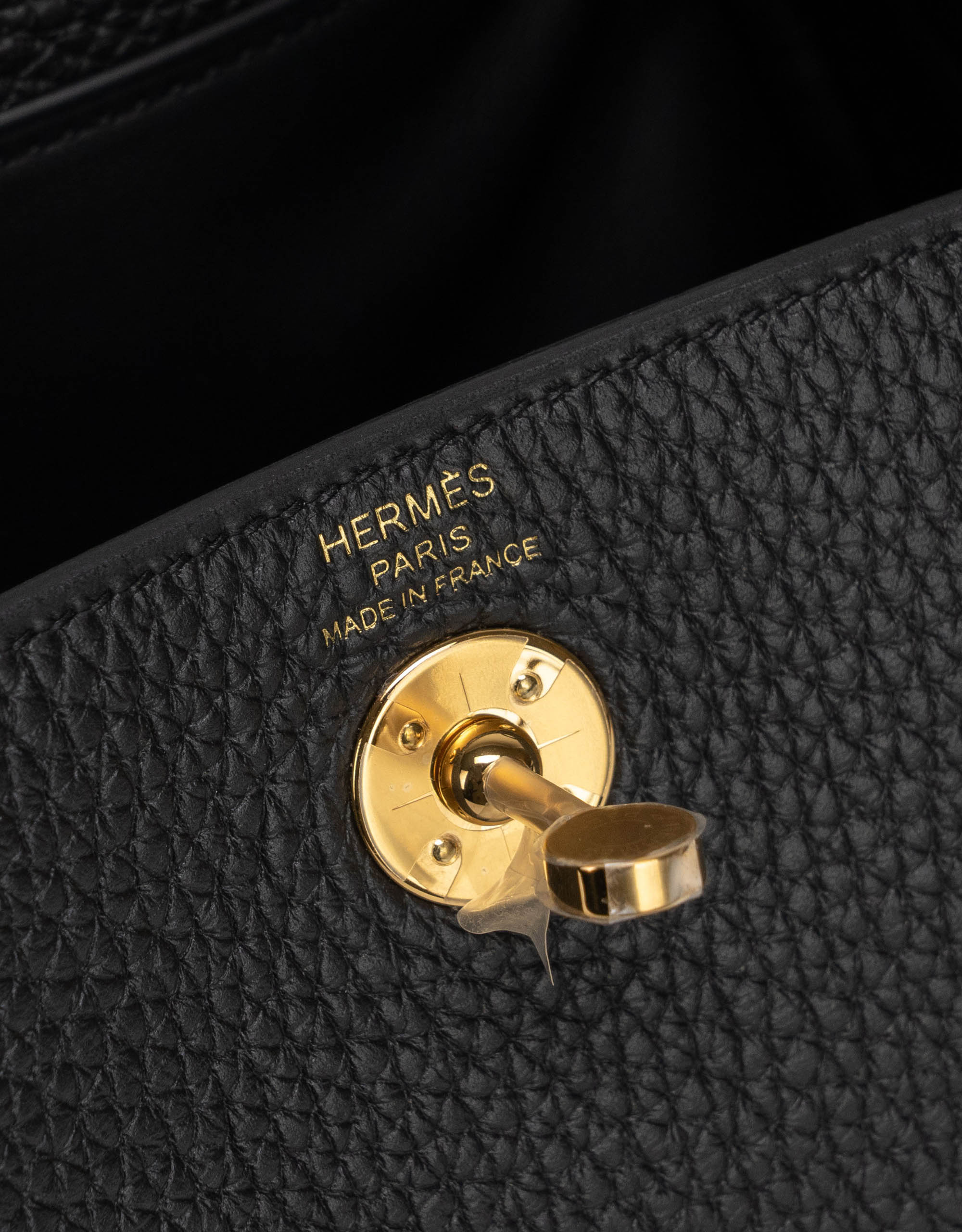 Hermès Lindy Mini Clemence Black