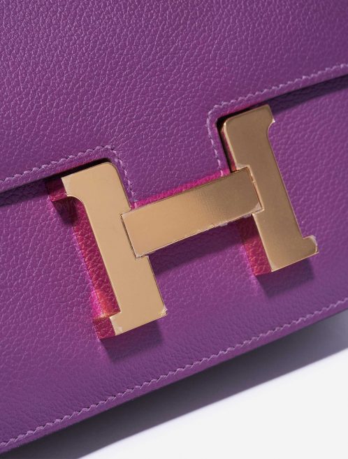 Hermès Constance Mini Evercolor Anemone Gold Hardware