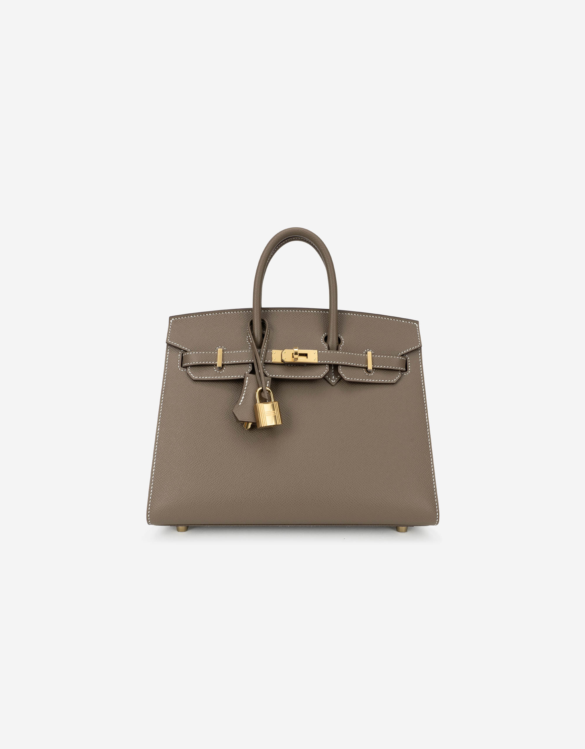 Hermès Birkin 25 Sellier Epsom Etoupe | SACLÀB