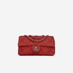 Chanel Timeless Medium Python Red