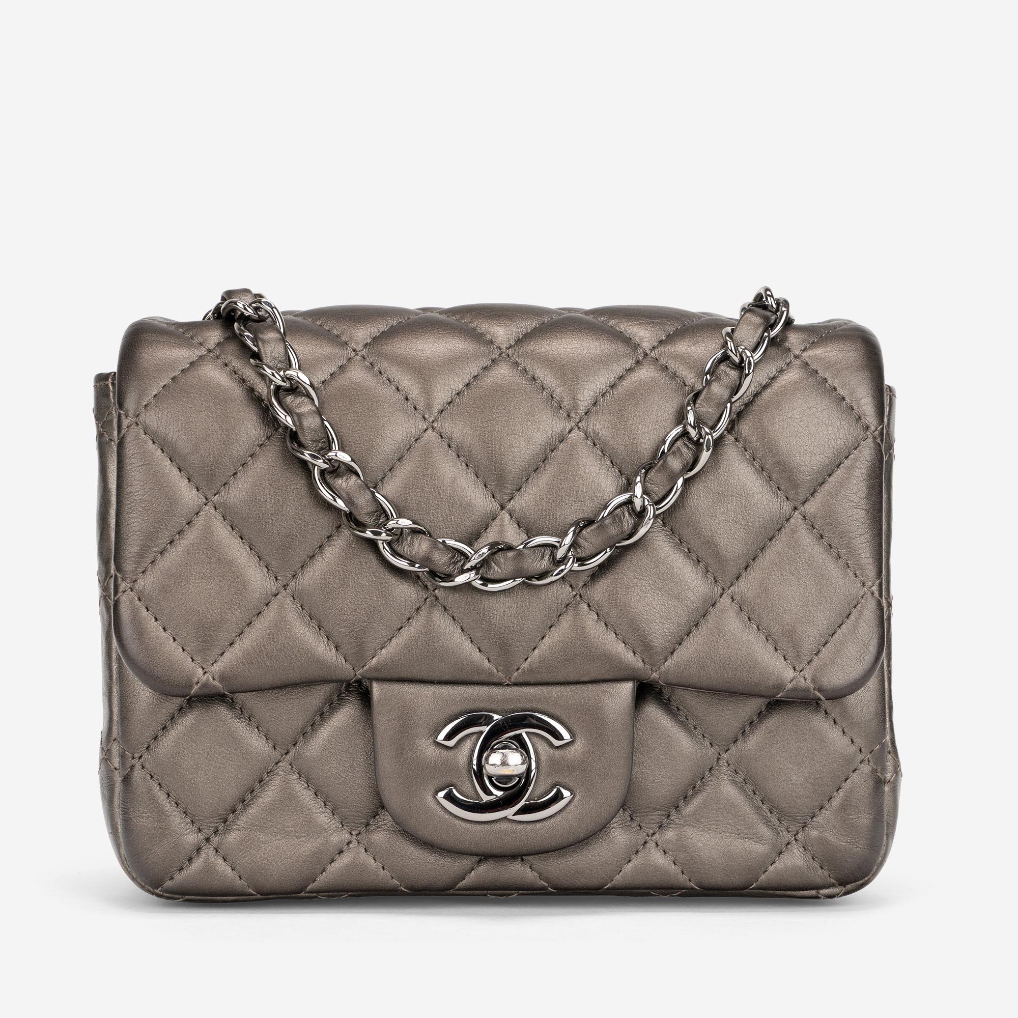 Chanel Classic Mini Square Quilted Bag – hk-vintage