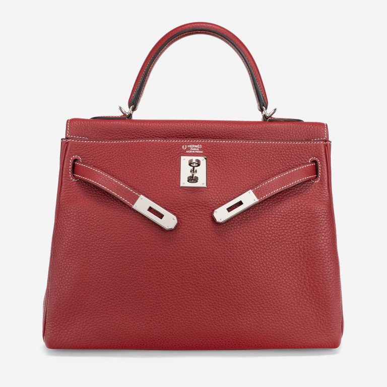 Hermès Kelly 32 HSS Togo Rouge Grenat