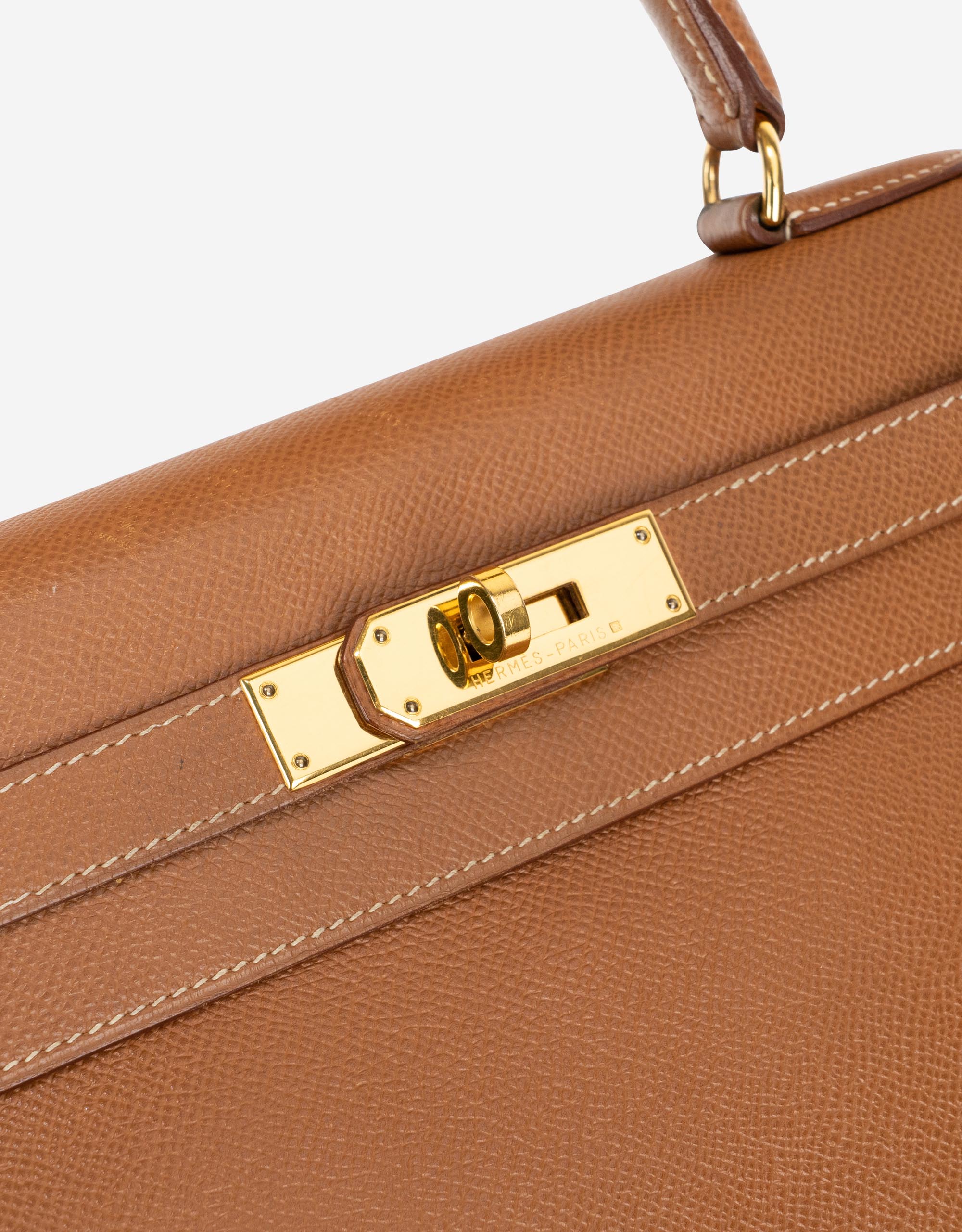 HERMES Courchevel Kelly Sport PM Gold 152861