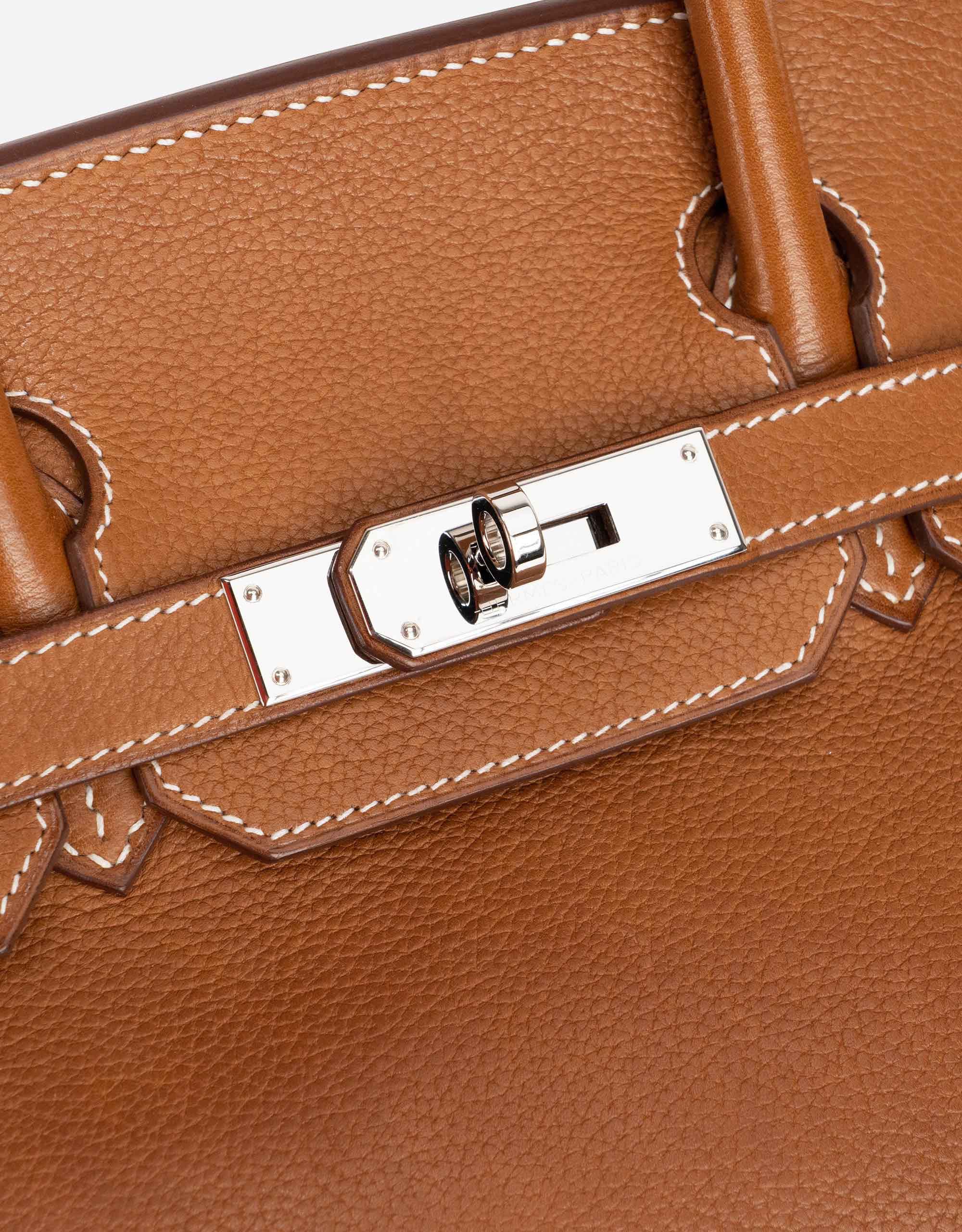 Hermès Birkin 30 Barenia Faubourg Brown Leather ref.73741 - Joli