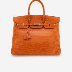 Hermès Birkin 35 Crocodile Porosus Pain d&#039;Épice