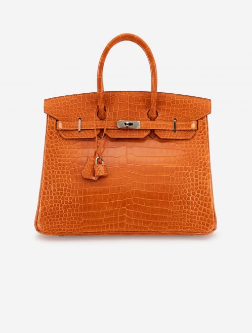 Hermès Birkin 35 Porosus Crocodile Pain d'epice