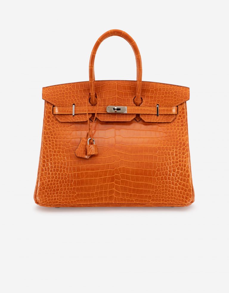 Hermès Birkin 35 Porosus Crocodile Pain d'epice