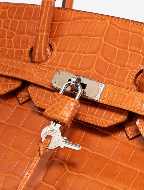 Hermès Birkin 35 Porosus Krokodilleder Pain d&#039;épice