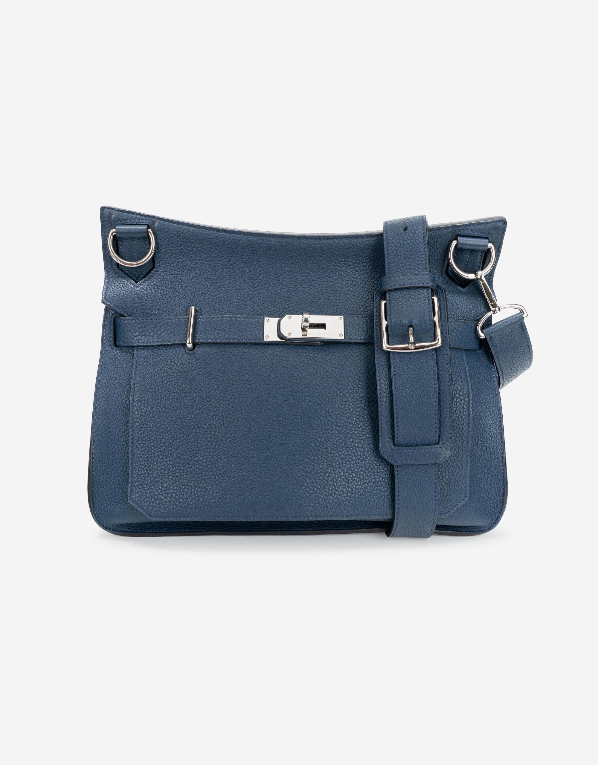 Hermes Mykonos Blue Jypsiere 34 Messenger Bag