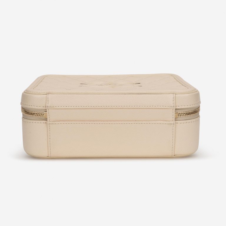 Chanel Vanity Taille moyenne Veau Grainé Beige