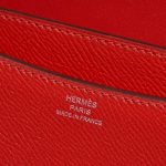 Pre-owned Hermès bag Constance 18 Epsom / Emaille Rouge de Coeur / Mauve Silvestre Red | Sell your designer bag on Saclab.com