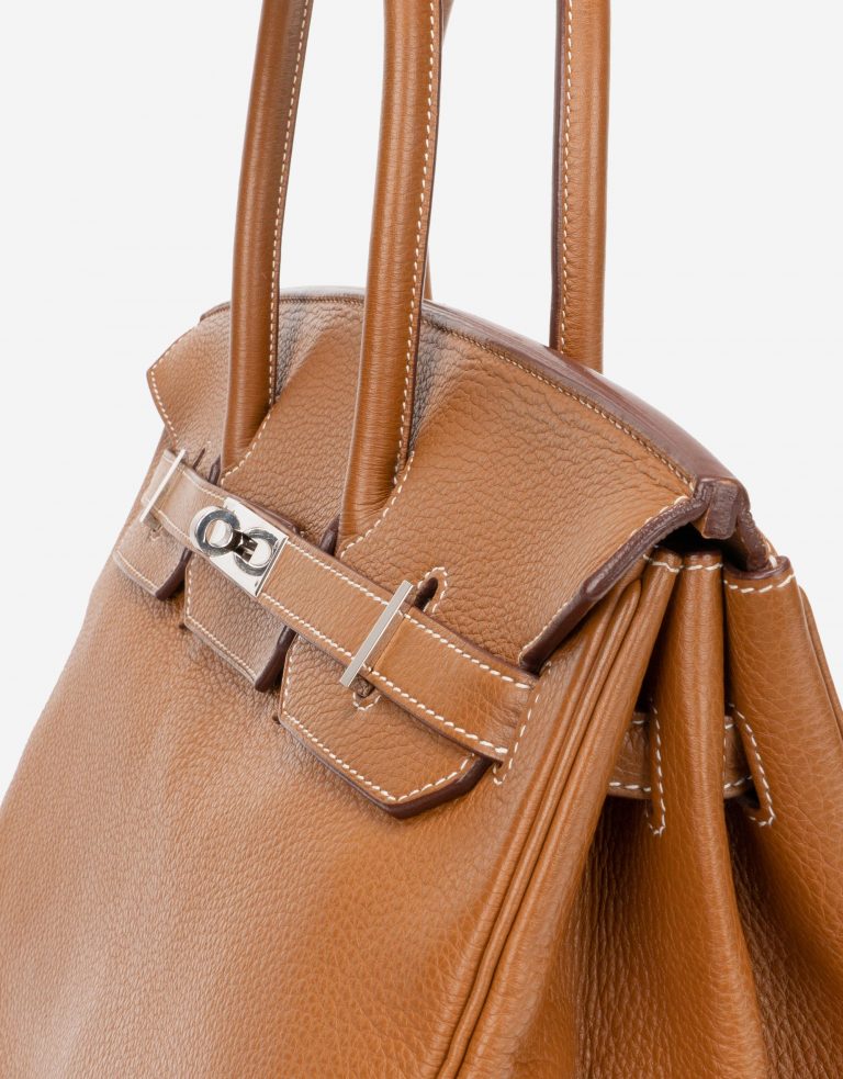 Pre-owned Hermès bag Birkin 35 Togo Gold Gold | Sell your designer bag on Saclab.com