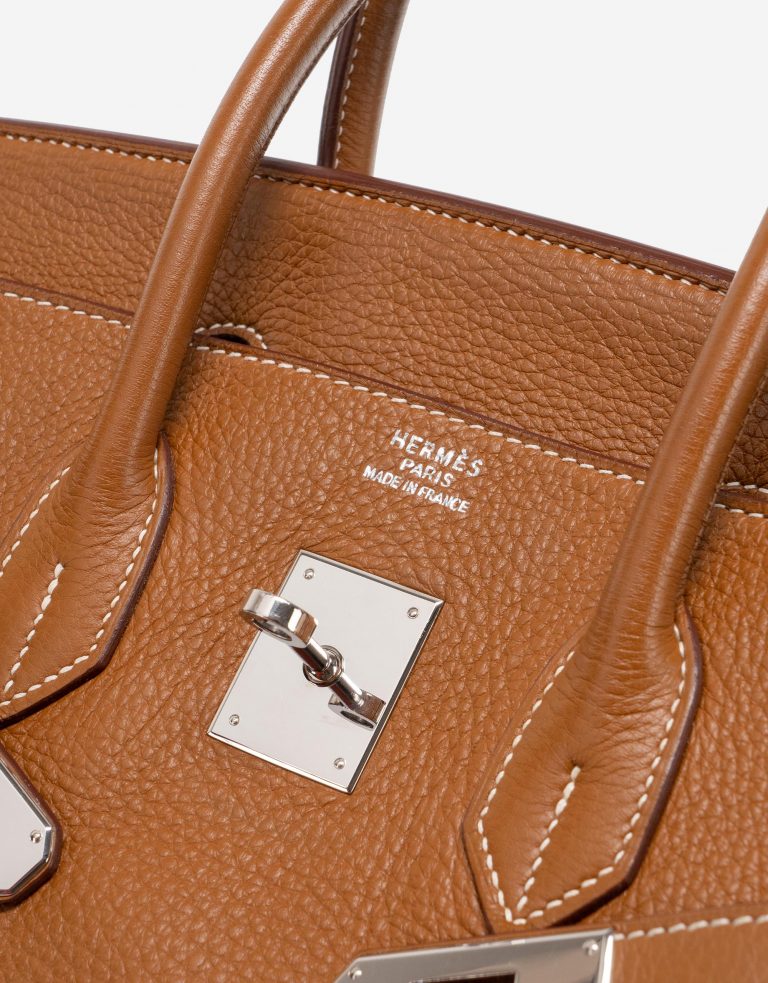 Pre-owned Hermès bag Birkin 35 Togo Gold Gold | Sell your designer bag on Saclab.com